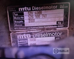 Maschine: MTU / DDC 12 V 4000 Dieselmotoren