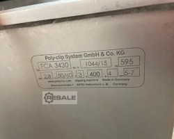Maschine: POLYCLIP FCA 3430 Clipmaschinen