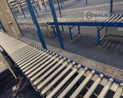Maschine: BLUM  angetriebene Rollenföderbahn