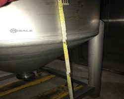 Maschine: U 500 Liter Edelstahlbehälter