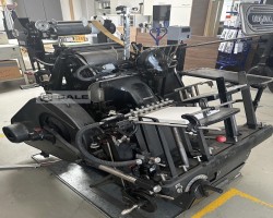 Maschine: HEIDELBERG OHT with hot foil attachment 