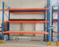 Maschine: SCHULTE LAGERTECHNIK S610-M18 + LNS-Duo 110x50x2700 Palettenregale