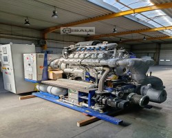 Maschine: MTU 12V400 GS Blockheizkraftwerke (BHKW)