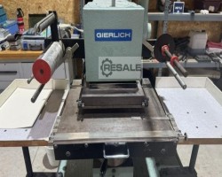 Maschine: GIERLICH P6000 Presse