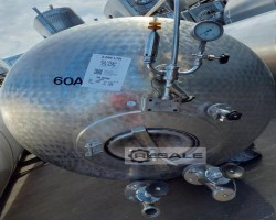 Maschine:  6.000 Liter 8 bar Drucktank 8 bar in V2A