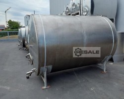 Maschine:  6.200 Liter Lagertank in V2A