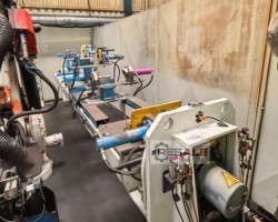 Maschine: ABB Cloos GLC 503 Quinto Stationen Schweißroboterzelle