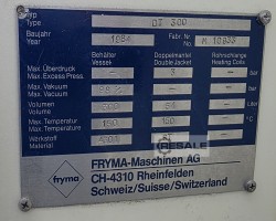 Maschine: FRYMA DT 300 Rührbehälter