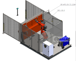 Maschine: CARL CLOOS Compac cell QR-CC-4_1 Schweissrobotersysteme
