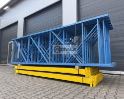 Maschine: REDIRACK Länge: 39,54lfm./St4130x1100mm Palettenregale Lagerregal Hochregal Regal