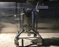 Maschine: SARTORIUS Inhalt 150 Liter Edelstahlbehälter