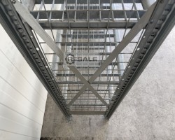 Maschine: DEXION HI 280 Länge: 2,71 lfm. / 5 Ebenen Fachbodenregale Lagerregale Regal Regale