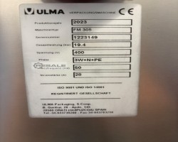 Maschine: ULMA FM 305 Schlauchbeutelmaschinen
