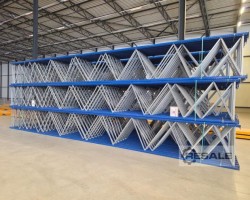 Maschine: JUNGHEINRICH MPB 63 lfm, H 5,2m, Fachlast 2t Palettenregale