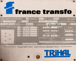 Maschine: D+E France Transfo TRIHAL 2.5 to 3.5 MVA Cast Resin