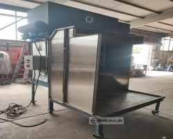 Maschine: SFB OBERFLäCHENTECHNIK Pulverabsaug / Spritzkab Pulverbeschichtungsanlagen