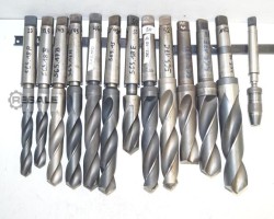 Maschine: HARTNER WESSELMANN FETTE Bohrer + Bohrfutter Röhm Spiralbohrer MK4/5 Ø 33 bis 62 mm