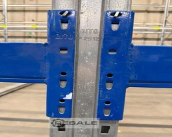 Maschine: BITO PL 38 / K: 110X50 MM lichte Weite: 2.700 mm Palettenregale
