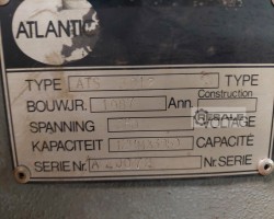 Maschine: ATLANTIC ATS 3012 Tafelscheren (hydraulisch)