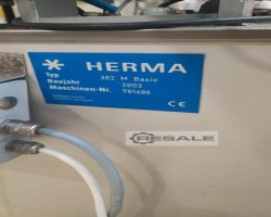 Maschine: HERMA 362 M Basic Dosenetikettiermaschinen