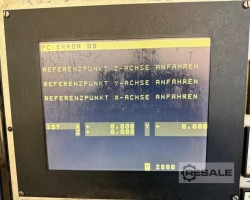 Maschine: ZAYER BFU3000 CNC Bettfräsmaschinen