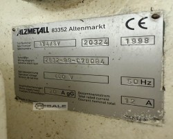 Maschine: ALZMETALL AB4/SV Bohrmaschinen