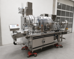 Maschine: HARRO HöFLIGER BRT II 120 L 4-Rand-Siegelbeutelmaschinen