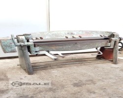 Maschine: PIESOK X O 1000 / 2 A Schwenkbiegemaschinen