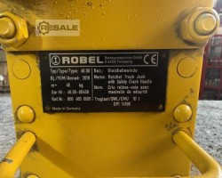 Maschine: ROBEL 46.50 Gleishebewinde / Zahnstangenwinde 10t