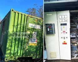 Maschine: JENBACHER 3 Serial Genset Housing Leerer Behälter für das 3-Serien-Kraftwerk