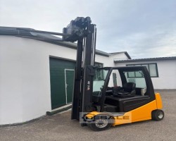 Maschine: JUNGHEINRICH EFG 430k 330ZT, Elektrostapler mit Drehgerät, 3to,