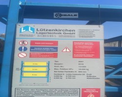 Maschine: LüTZENKIRCHEN LAGERTECHNI Rollbodenregal / Blechregal Rollregale