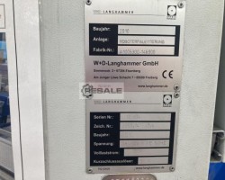 Maschine: W+D LANGHAMMER ABB IRB 660 M2004 Palettierroboter