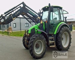 Maschine: DEUTZ-FAHR Agrotron 100 Front Loader Frontladertraktoren