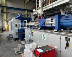 Maschine: KRAUSS MAFFEI KM 1300-12000 MX incl. roboter Spritzgiessmaschinen