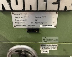 Maschine: KOHLER 10 120 B Blechrichtmaschinen