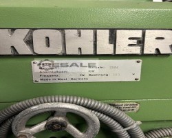 Maschine: KOHLER 10120 B Richtmaschinen