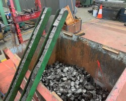 Maschine: RUF  + CO RUF 5.5/3700/60X40 Brikettierpressen