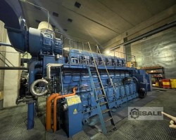 Maschine: MAN BAZAN 8L 40/45  5800 KVA Dieselmotoren