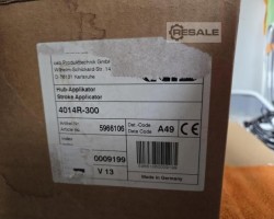 Maschine: CAB HERMES+ 4R/600-3 + 4014R-300 Etikettendrucker