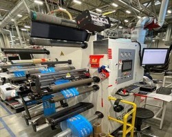Maschine: JURMET Rewer Film slitter rewinder