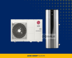 Maschine: LG Monobloc S, R32 7 kW Wärmepumpen-Sets