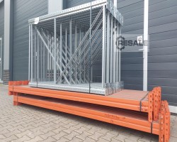 Maschine: META THYSSEN  Multipal S 37,32lfm./ 2200x1100mm Palettenregalanlage Regalanlage Palettenregal