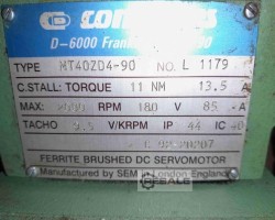 Maschine: CONTRAVES MT40...... Servoantrieb