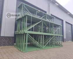 Maschine: SSI SCHäFER PR400 4.020x950 mm / U120x60x4mm Palettenregalständer Regalständer Palettenregal