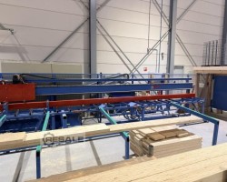 Maschine: HUNDEGGER Speed Cut SC1 Zuschnittanlage für Fertighausbau