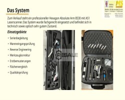 Maschine: HEXAGON Absolute Arm 8530 mit AS1 Messmaschinen