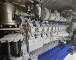 Maschine: MTU 16V4000 L64 Gasgeneratoren