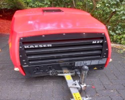 Maschine: KAESER M27 PE mob. Schraubenkompressor / Baukompressor