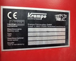 Maschine: KRAMPE HP 20 Carrier Tandem-Wannenkipper